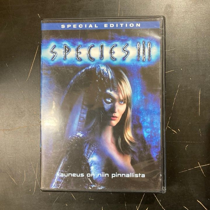 Species III (special edition) DVD (VG/VG+) -kauhu/sci-fi-